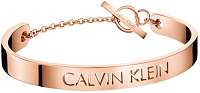 Calvin Klein Pevný bronzový náramok Message KJ7CPF10030 17 cm - S