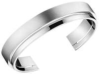 Calvin Klein Pevný oceľový náramok Loud KJ6AMF08010 5,8 x 4,6 cm - S