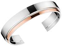 Calvin Klein Pevný oceľový náramok Loud KJ6APF2001 M (6,2 x 4,9 cm)