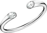 Calvin Klein Pevný oceľový náramok s kryštálmi Brilliant KJ8YMF04050 M (6,2 x 4,9 cm)