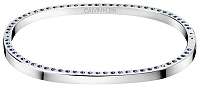 Calvin Klein Pevný oceľový náramok s kryštálmi Hook KJ06MD04040 6,2 x 4,9 cm - M