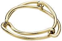 Calvin Klein Pevný pozlátený náramok Unified KJ9QJD1001 6,2 x 4,9 cm - M