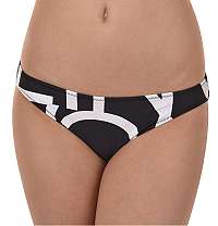 Calvin Klein Plavkové nohavičky Classic Bikini Abstract KW0KW00668-000 Klein Abstract Black L