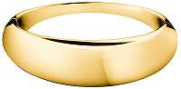 Calvin Klein Pozlátený náramok Ellipse KJ3QJD1001 5,8 x 4,6 cm