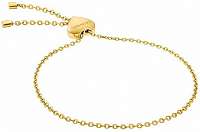 Calvin Klein Pozlátený oceľový náramok so srdcom Side KJ5QJB100100