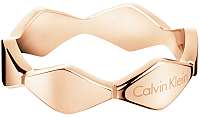 Calvin Klein Ružovo zlatý prsteň Snake KJ5DPR1001 mm