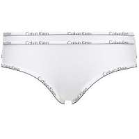Calvin Klein Sada dámskych nohavičiek 2pack Bikini QD3623E-100 White L