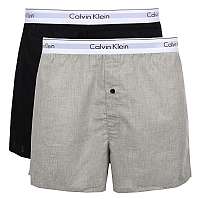 Calvin Klein Sada treniek Modern Cotton Stretch Slim Boxer 2P NB1396A-BHY S