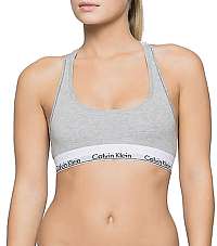 Calvin Klein Športová podprsenka Bralette F3785E-020 Grey Heather L