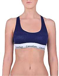 Calvin Klein Sportové podprsenka Unlined Bralette Shilo Blue QF4638E-XS6 M