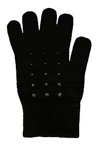 CAPU Dámske rukavice304-F Black