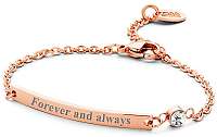 CO88 Oceľový náramok Forever and always 860-180-090137-0000