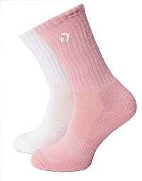 Converse 2 PACK - dámske ponožky Coastal pink / White-42