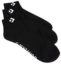 Converse Bale nej 3ks ponožiek 3PP Converse Men´s Mesh Logo 144N-Low Cut Black / White X 3-42