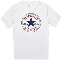 Converse Pánske tričko Chuck Patch Tee White L