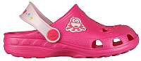 Coqui Detské šľapky Little Frog Lt. fuchsia / Pale Pink 8701-100-3655-26