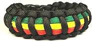 Cordell Paracord náramok Solomon REGGAE XL ( 20 - 21 cm )