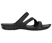 Crocs Dámske šľapky Swiftwater Sandal Paradise Black/Black 203998-060-35