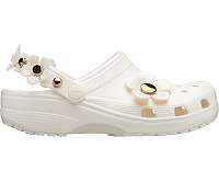 Crocs Šľapky Classic Metallic Blooms Clog Oyster 205585-159-40