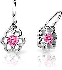 Cutie Jewellery Detské náušnice C1947-10-X-2 světle zelená