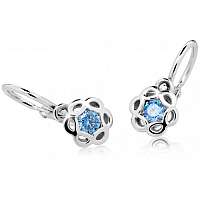 Cutie Jewellery Detské náušnice C2179-10 světle modrá