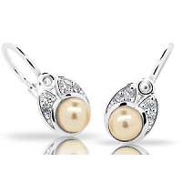 Cutie Jewellery Detské náušnice s perlou C2254-10-C1-S-2