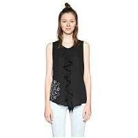 Desigual Dámska blúzka Blus Implosion 18SWBW60 2000 XS