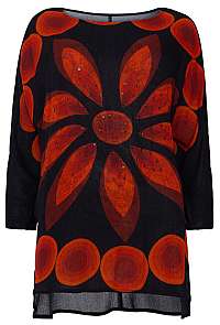 Desigual Dámska blúzka Blus Laura Negro 19WWBW08 2000 M