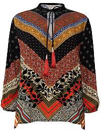 Desigual Dámska blúzka Blus Lucia Cobre 19WWBW19 7006 M