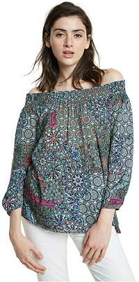 Desigual Dámska blúzka Blus Maritsa Tutti Fruta 20SWBW65 9019 XXL
