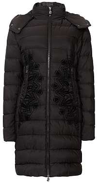 Desigual Dámska bunda Padded Mandala Negro 19WWEW86 2000