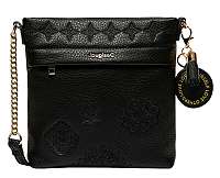 Desigual Dámska crossbody kabelka Bols Alegria Kemi Negro 20SAXPDE 2000