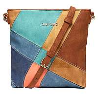 Desigual Dámska crossbody kabelka Bols Centauri Kemi Camel 20SAXPE3 6011