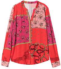 Desigual Dámska košeľa Cam Crimea Rojo 19WWCW4892 S