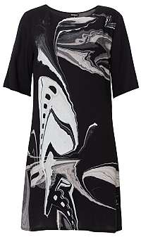 Desigual Dámske šaty Vest Amberes Negro 19WWVWA4 2000