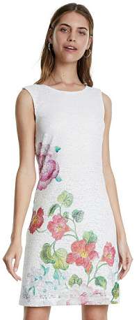 Desigual Dámske šaty Vest Bonney Crudo 20SWVWA9 1001