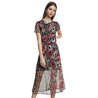 Desigual Dámske šaty Vest Calgary Marron 20SWVK63 6000 L