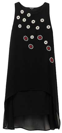 Desigual Dámske šaty Vest Cordoba Negro 19WWVW23 2000