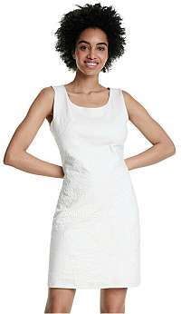 Desigual Dámske šaty Vest Houston Blanco 20SWVK56 1000 L