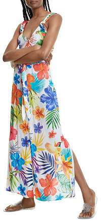 Desigual Dámske šaty Vest Trop Blanco 20SWMW13 1000 M