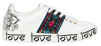 Desigual Dámske tenisky Shoes Cosmic Blanco 20SSKP26 1000