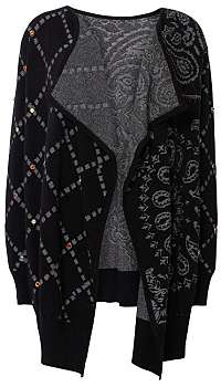 Desigual Dámsky kardigan Jers Memphis Negro 19WWJF24 2000 L