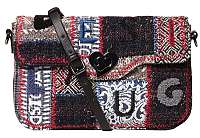 Desigual Kabelka Bols Patch 1968 Amor gos Gris Osona 19WAXA36 2045