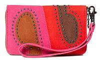 Desigual Peňaženka Mone S-Patch Mini Zip Rojo Loft 19WAYP2188