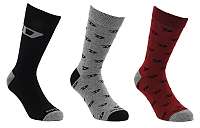 Diesel Sada pánskych ponožiek SKM-RAY-Threepack Socks 3pack 00SAYJ-0BAWX-E4947 S