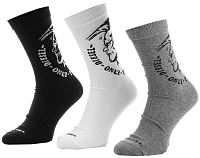 Diesel Sada pánskych ponožiek SKM-RAY-Threepack Socks 3pack 00SAYJ-0EASX-E3843 S