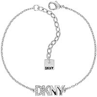 DKNY Slušivý náramok s logom Pendant New York19997