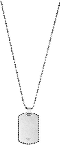 Emporio Armani Oceľový náhrdelník pre mužov EGS2074040
