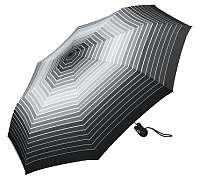 Esprit Dámsky dáždnik Easymatic Light Gradient Stripe s Black