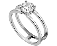 Esprit Strieborný prsteň so zirkónom ESRG0010111 mm